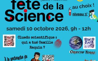 Fête de la science 2026